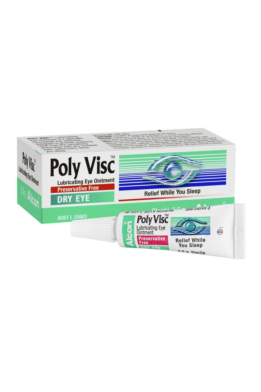 Poly-Visc Lubricating Eye Ointment 3.5g - Life Pharmacy St Lukes
