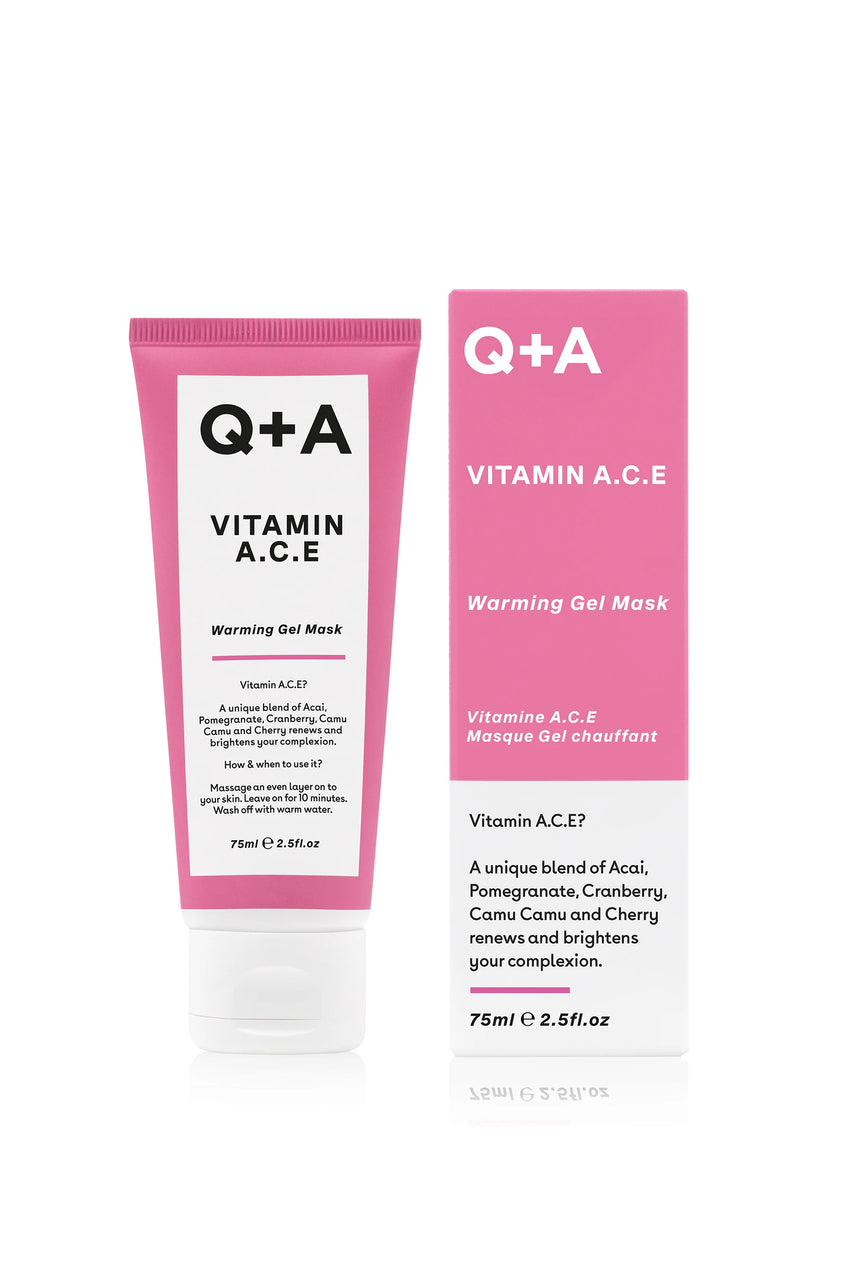 Q+A Vitamin A.C.E. Warming Gel Mask 75ml - Life Pharmacy St Lukes