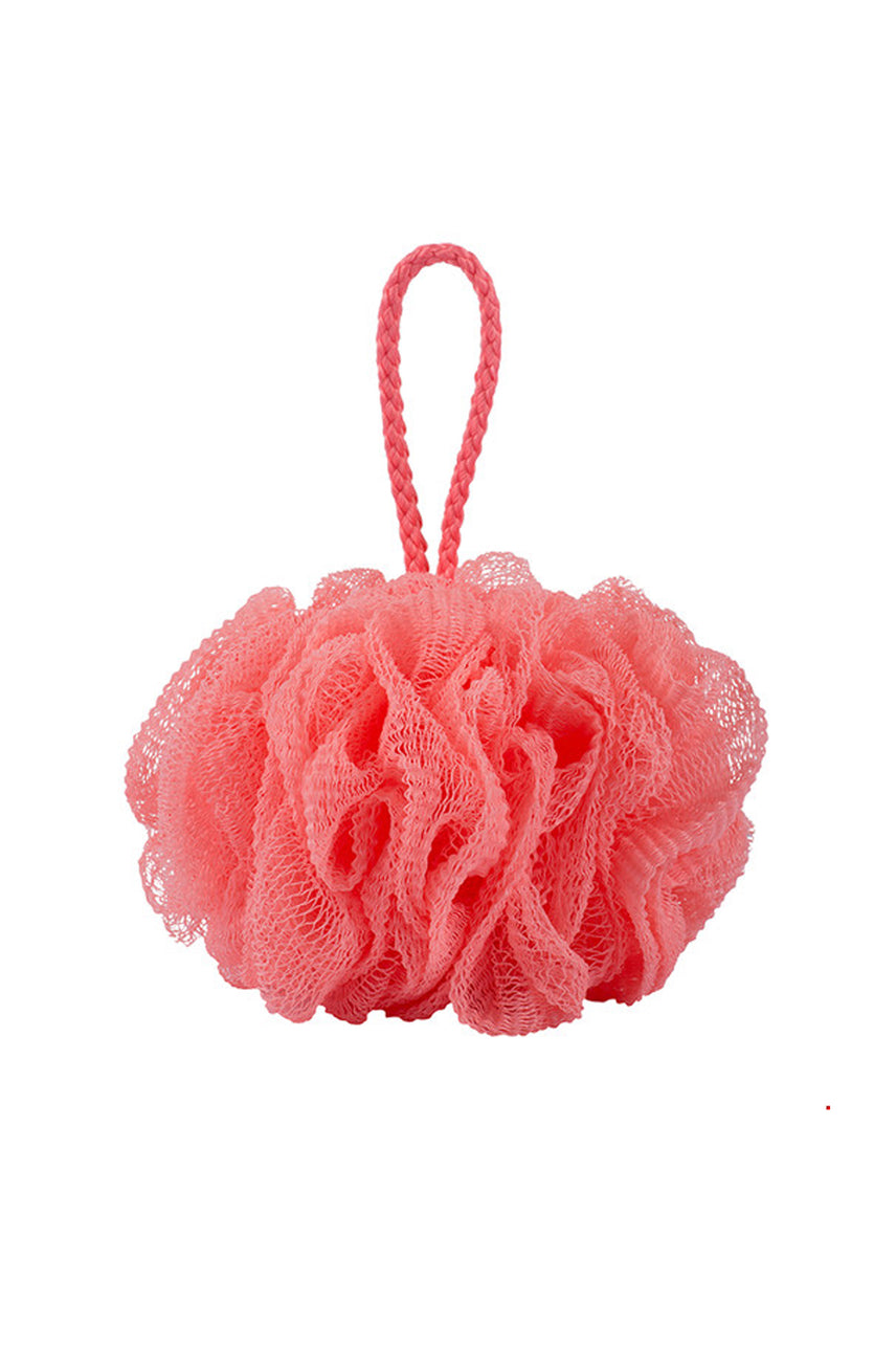 QVS 10-2219 Luxe Bath Puff Coral - Life Pharmacy St Lukes