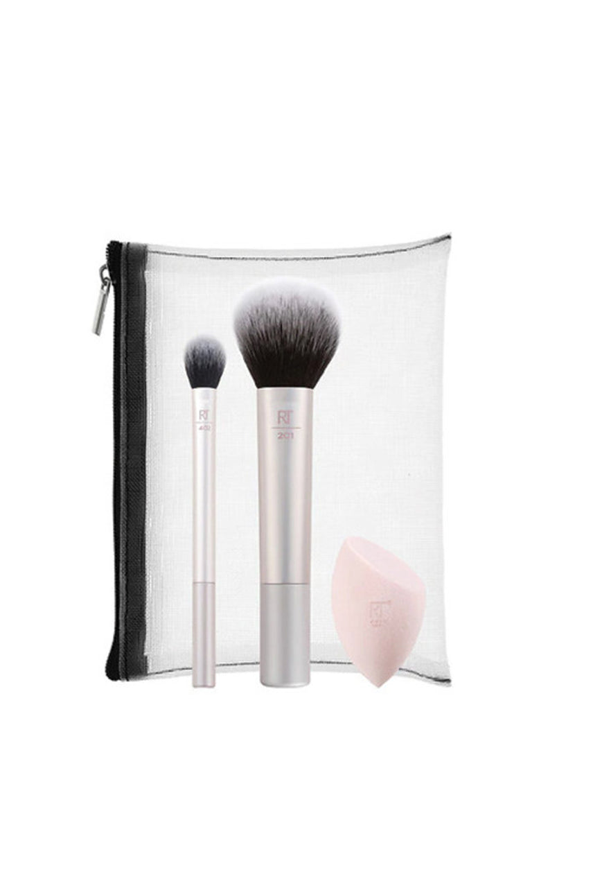 Real Techniques Radiant Sponge & Brush Kit - Life Pharmacy St Lukes