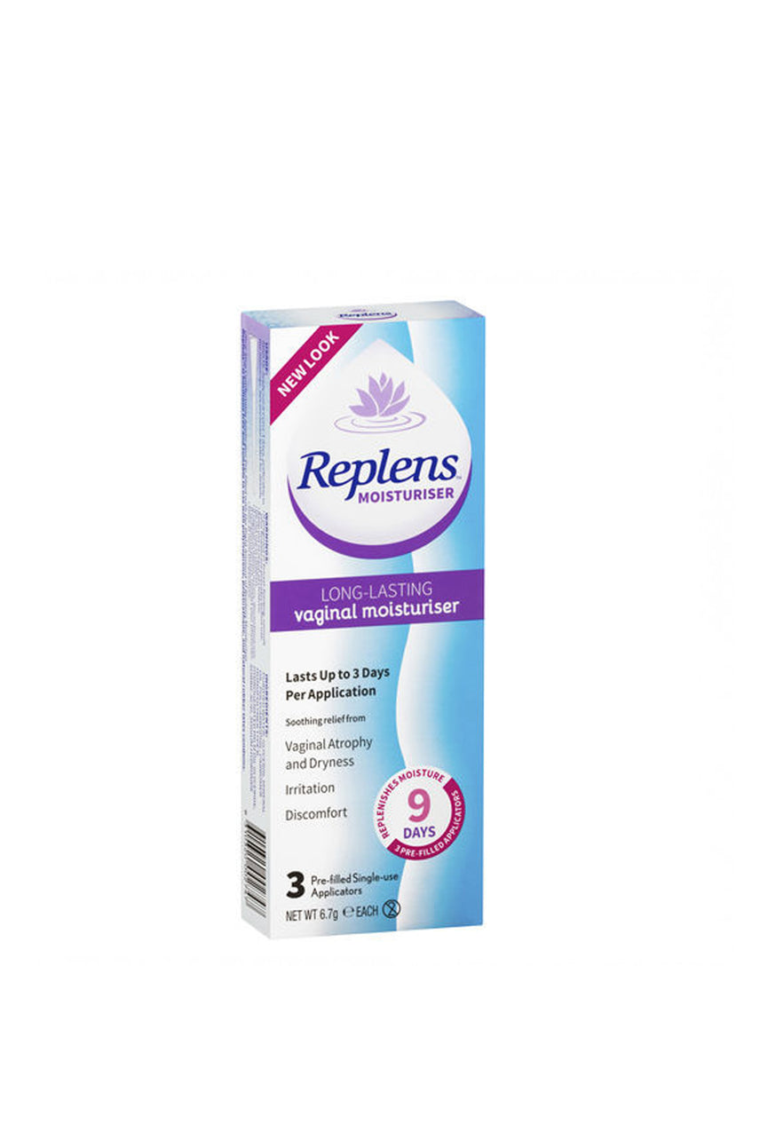 REPLENS Vaginal Moisturizer 3 Pack - Life Pharmacy St Lukes