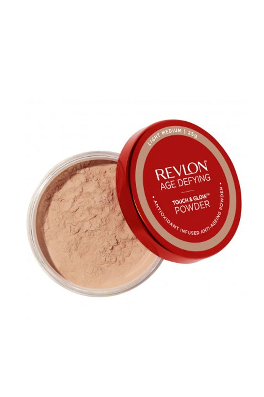 REVLON Age Defying Touch & Glow Powder Light Medium - Life Pharmacy St Lukes