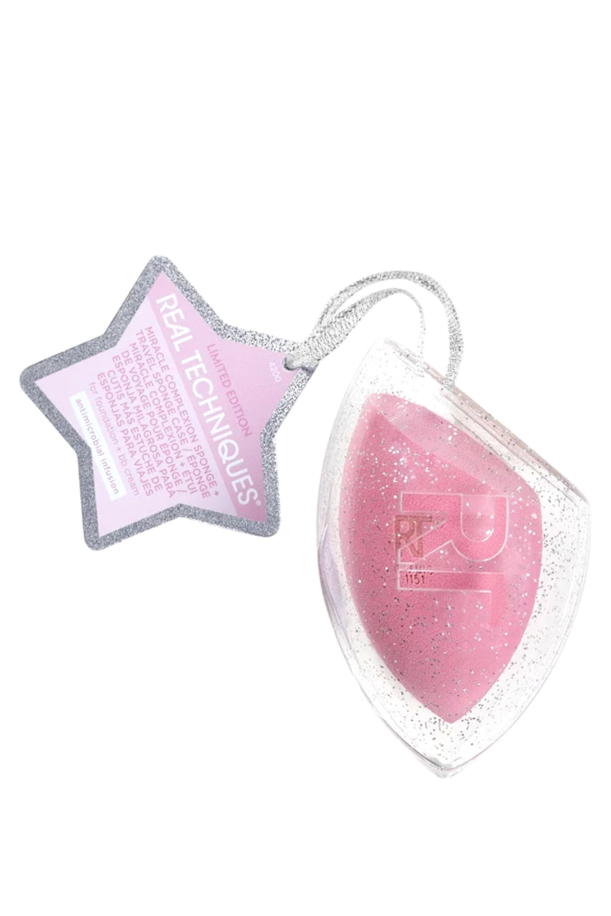 Real Techniques Miracle Powder Sponge and Travel case - Life Pharmacy St Lukes