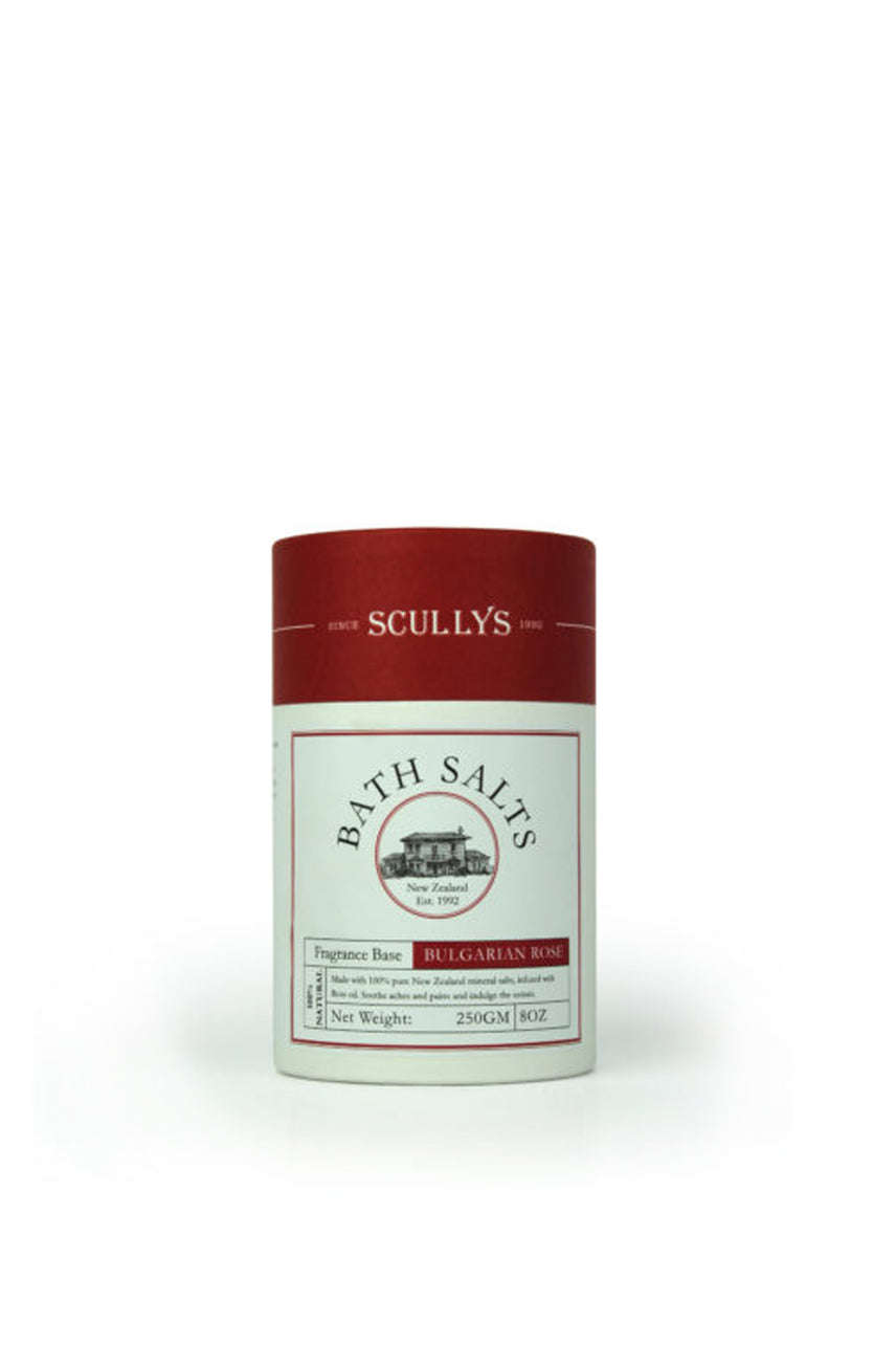 SCULLYS Bulgarian Rose Bath salts 250g - Life Pharmacy St Lukes