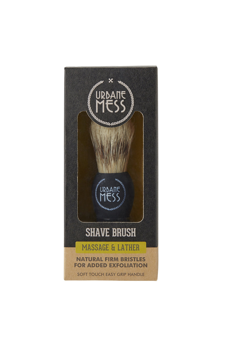 Urbane Mess Shave Brush Natural Bristle - Life Pharmacy St Lukes