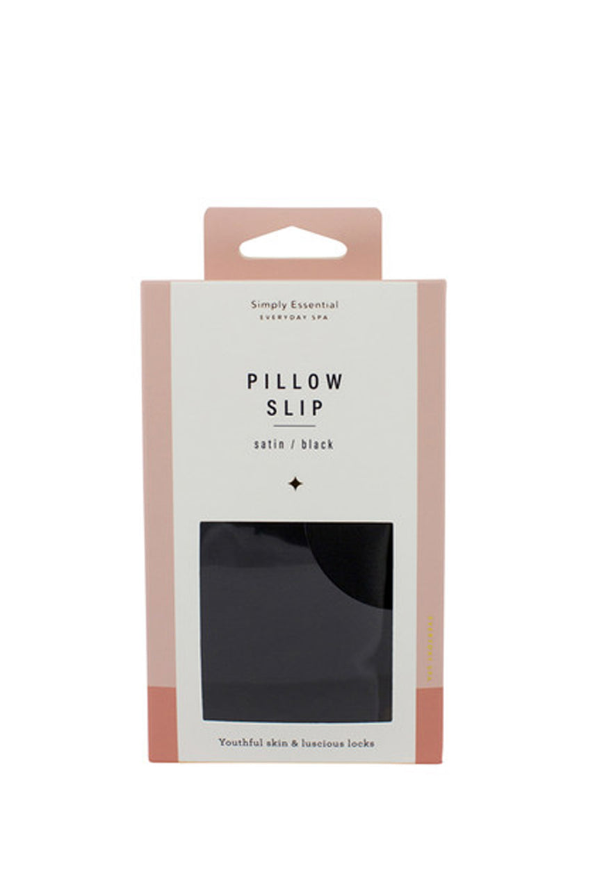 Simply Essential Satin Silk Pillow Slip Black - Life Pharmacy St Lukes