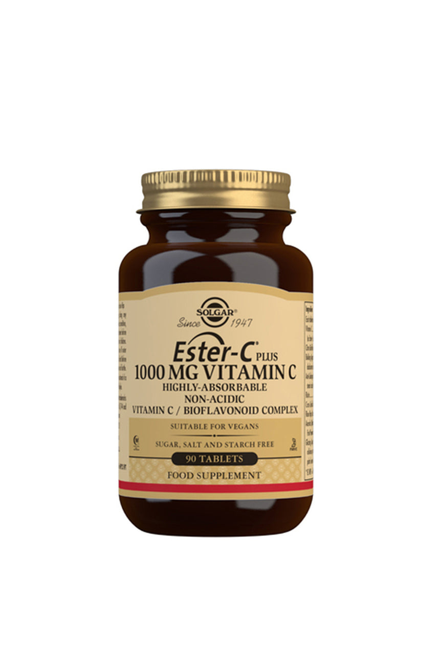SOLGAR Ester C Plus 1000mg 90 Tablets - Life Pharmacy St Lukes