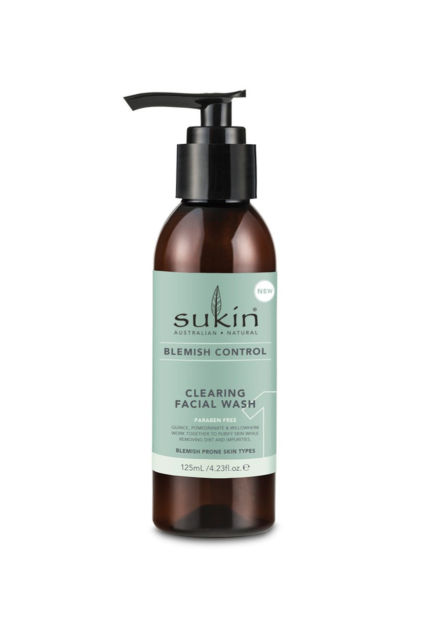 SUKIN Blemish Control Facial Wash 125ml - Life Pharmacy St Lukes