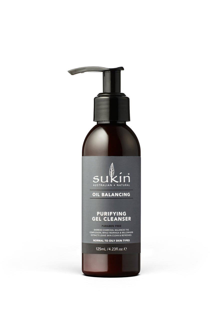 SUKIN Oil Balancing Purify Gel Cleanser 125ml - Life Pharmacy St Lukes