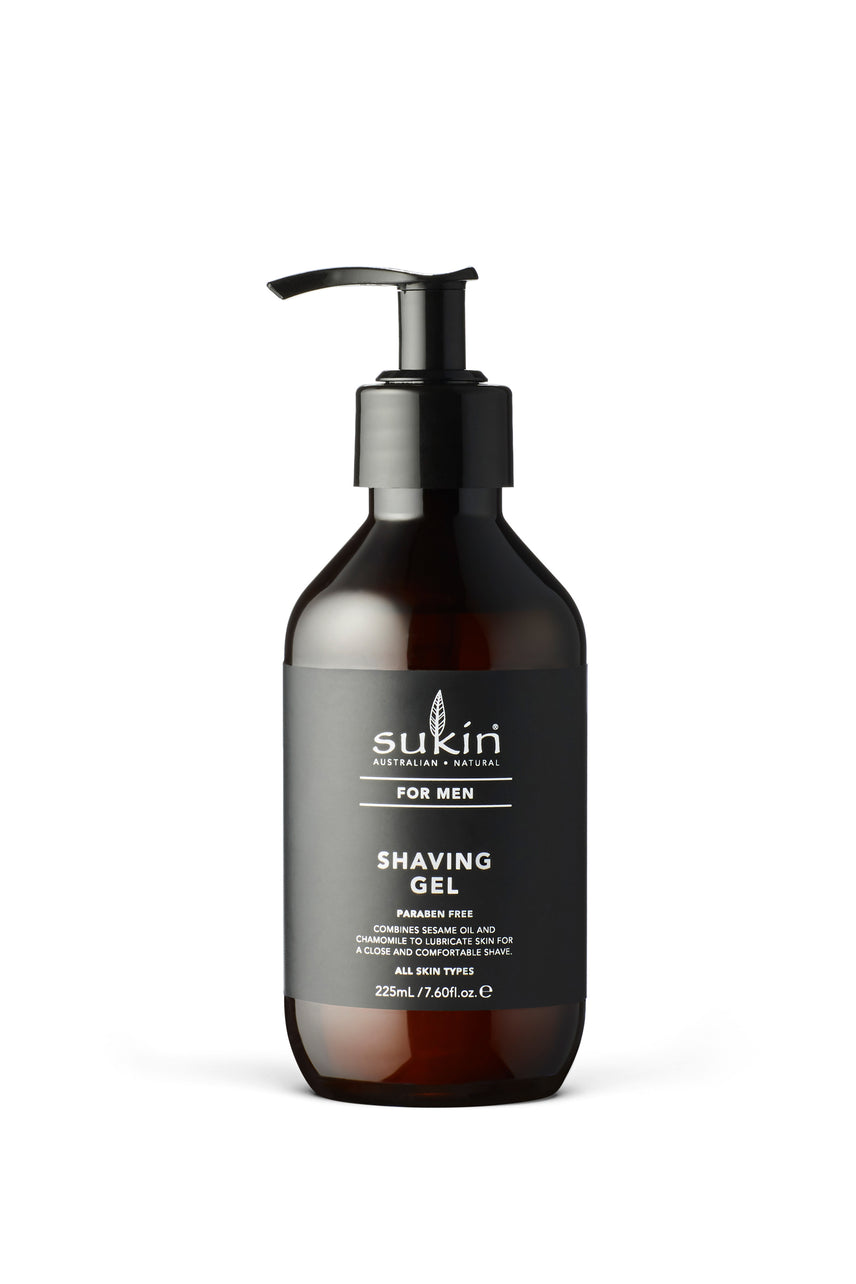 SUKIN Men Shaving Gel 225ml - Life Pharmacy St Lukes
