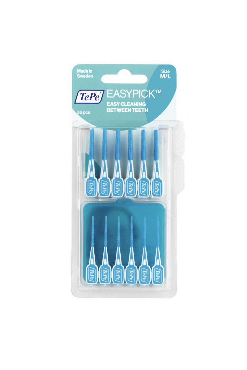TEPE EasyPick Turqoise M/L 36pk - Life Pharmacy St Lukes