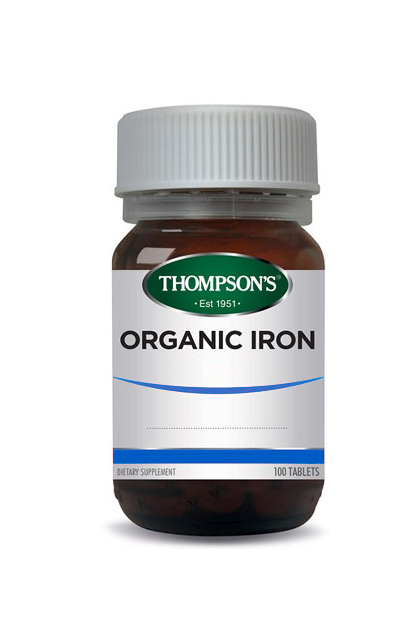 THOMPSON'S Organic Iron 24mg Tablets 30 - Life Pharmacy St Lukes