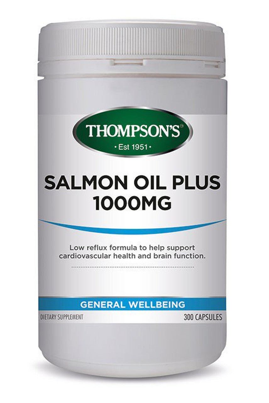 THOMPSONS Salmon Oil Plus 300caps - Life Pharmacy St Lukes