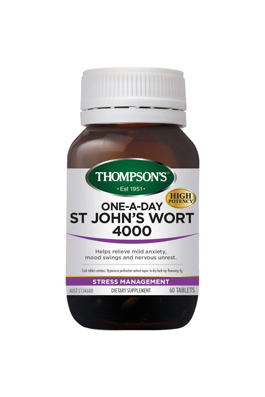 THOMPSONS St Johns Wort 4000 OneADay 30tab - Life Pharmacy St Lukes