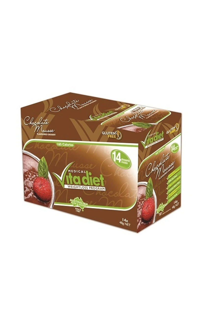 VITA DIET Chocolate Mousse 14 Sachets - Life Pharmacy St Lukes