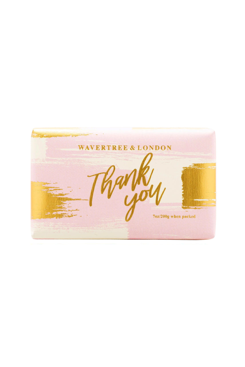 WAVERTREE & LONDON Soap Thank You Pink 200g - Life Pharmacy St Lukes
