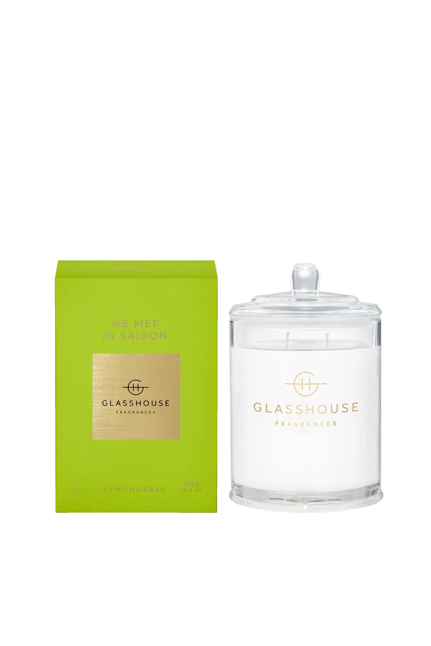 GLASSHOUSE FRAGRANCES We Met in Saigon Candle 380g - Life Pharmacy St Lukes