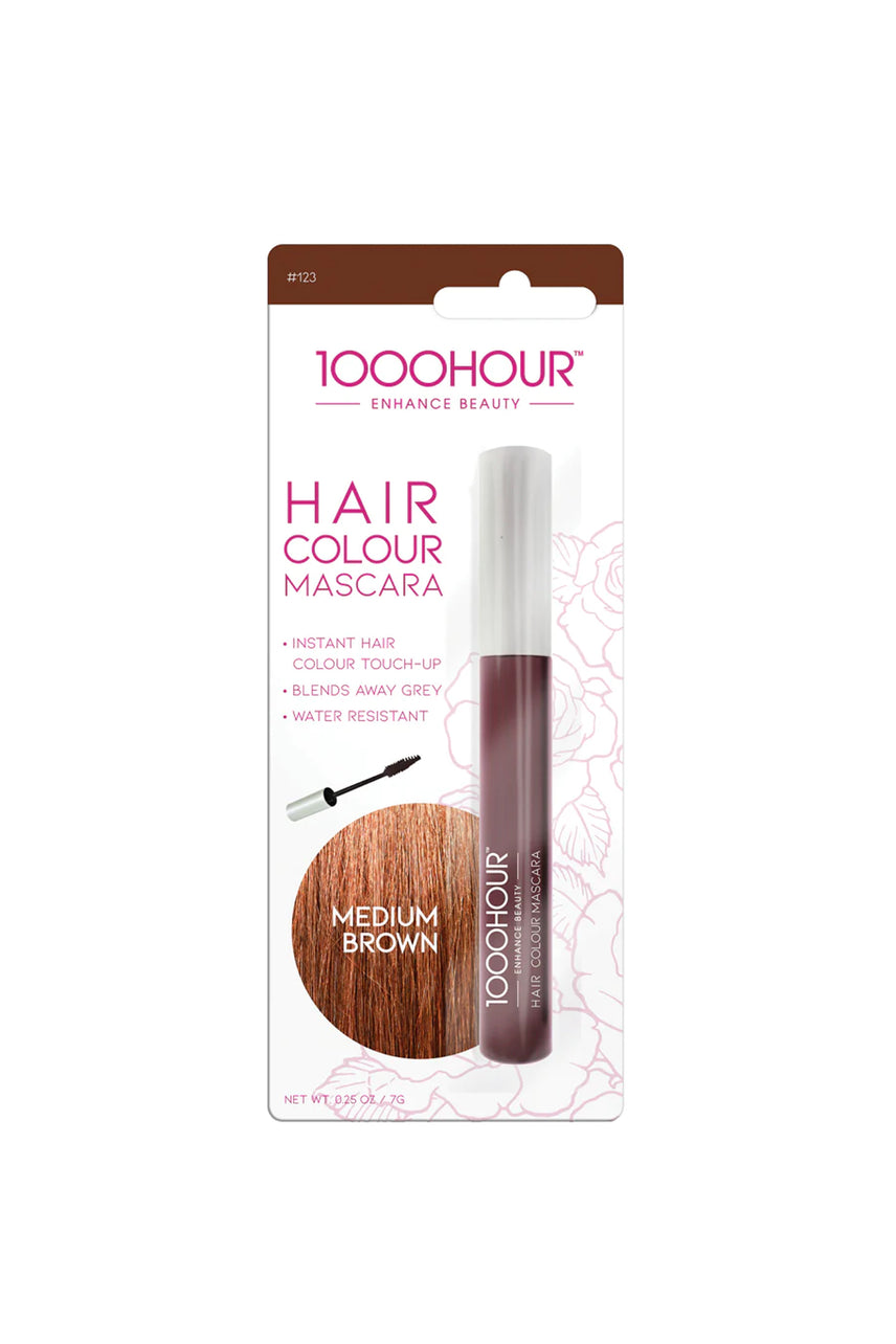 1000 HOUR Hair Colour Mascara Medium Brown - Life Pharmacy St Lukes