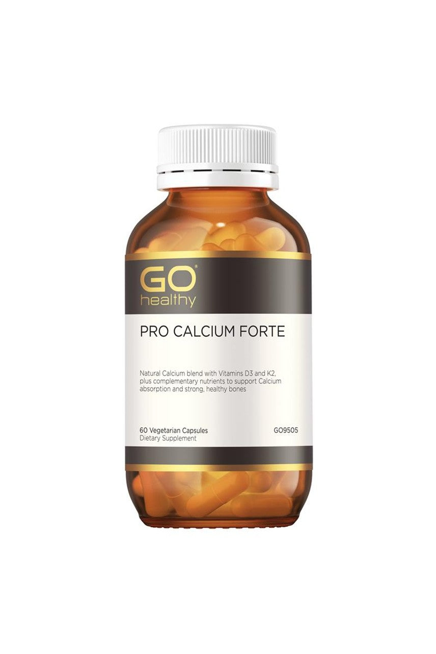 GO Healthy PRO Calcium Forte Vcaps 60s - Life Pharmacy St Lukes