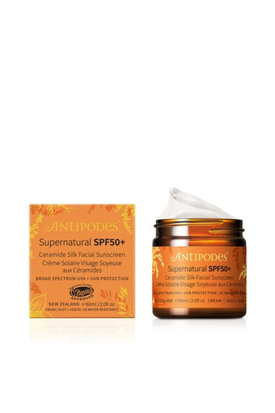 ANTIPODES SUPERNATURAL SPF50+ CERAMIDE SILK FACIAL SUNSCREEN - Life Pharmacy St Lukes