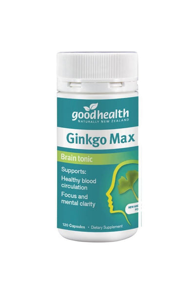 Good Health Ginkgo Max Brain Tonic 120 Capsules - Life Pharmacy St Lukes