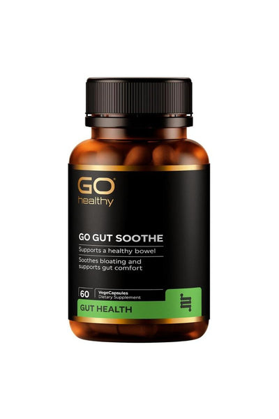 GO Healthy GO Gut Soothe Vege caps 60s