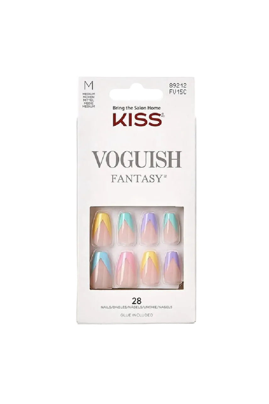 KISS Voguish Fantasy Nails Candies 28pk