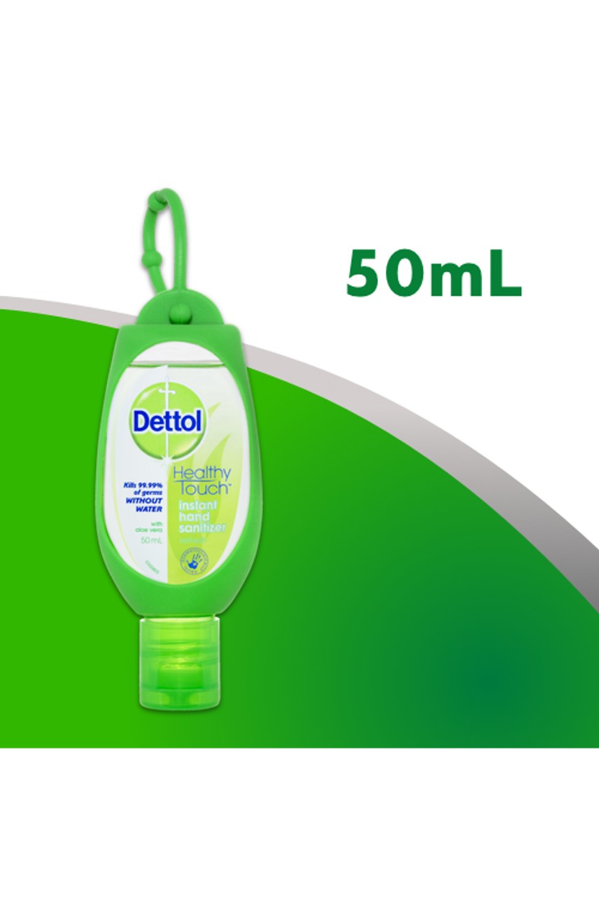 Dettol Instant Hand Sanitiser Refresh Aloe Vera Clip 50ml - Life Pharmacy St Lukes