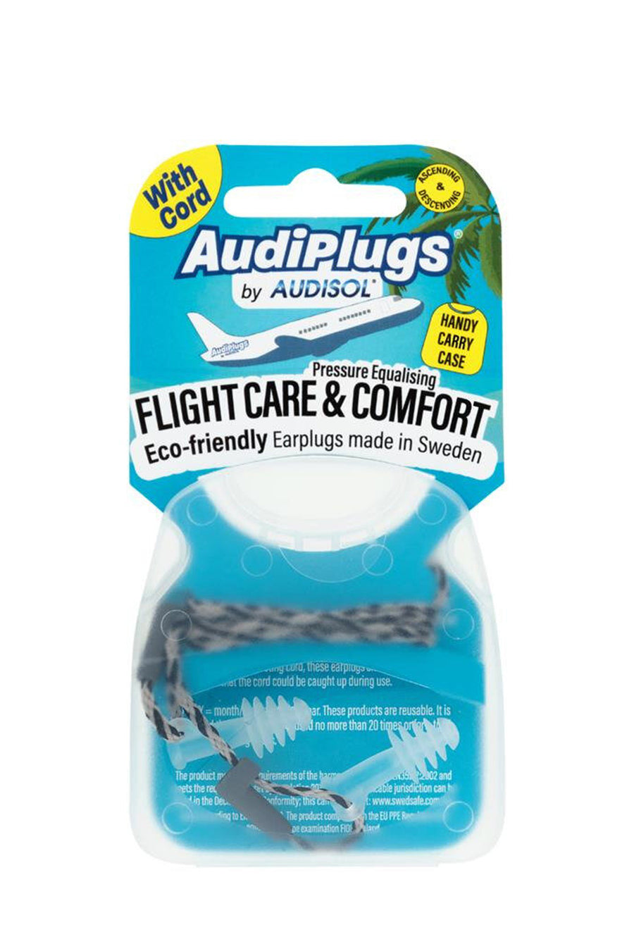 AUDIPLUGS Flight Care & Comfort 1 Pair - Life Pharmacy St Lukes