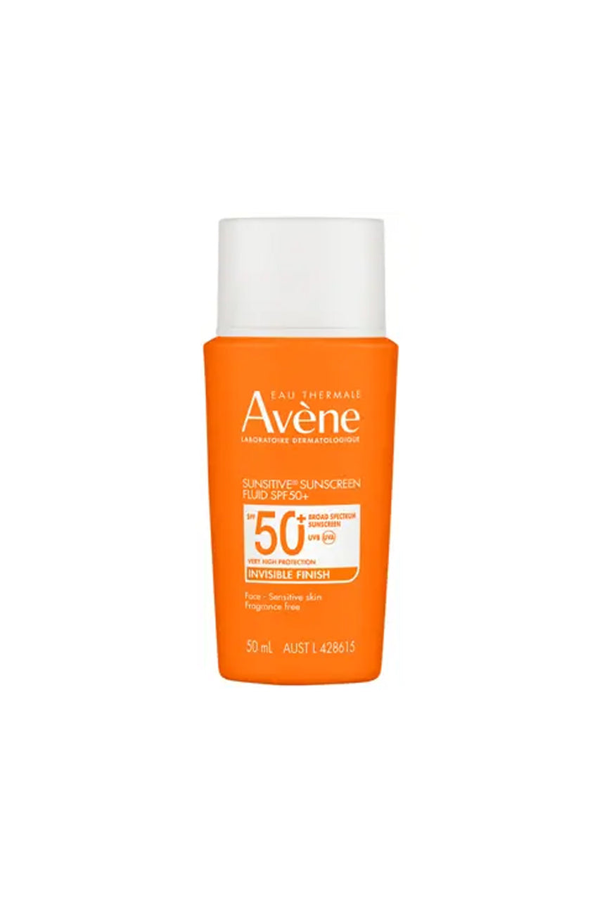 AVENE Sunsitive Sunscreen Fluid SPF50+ 50ml - Life Pharmacy St Lukes