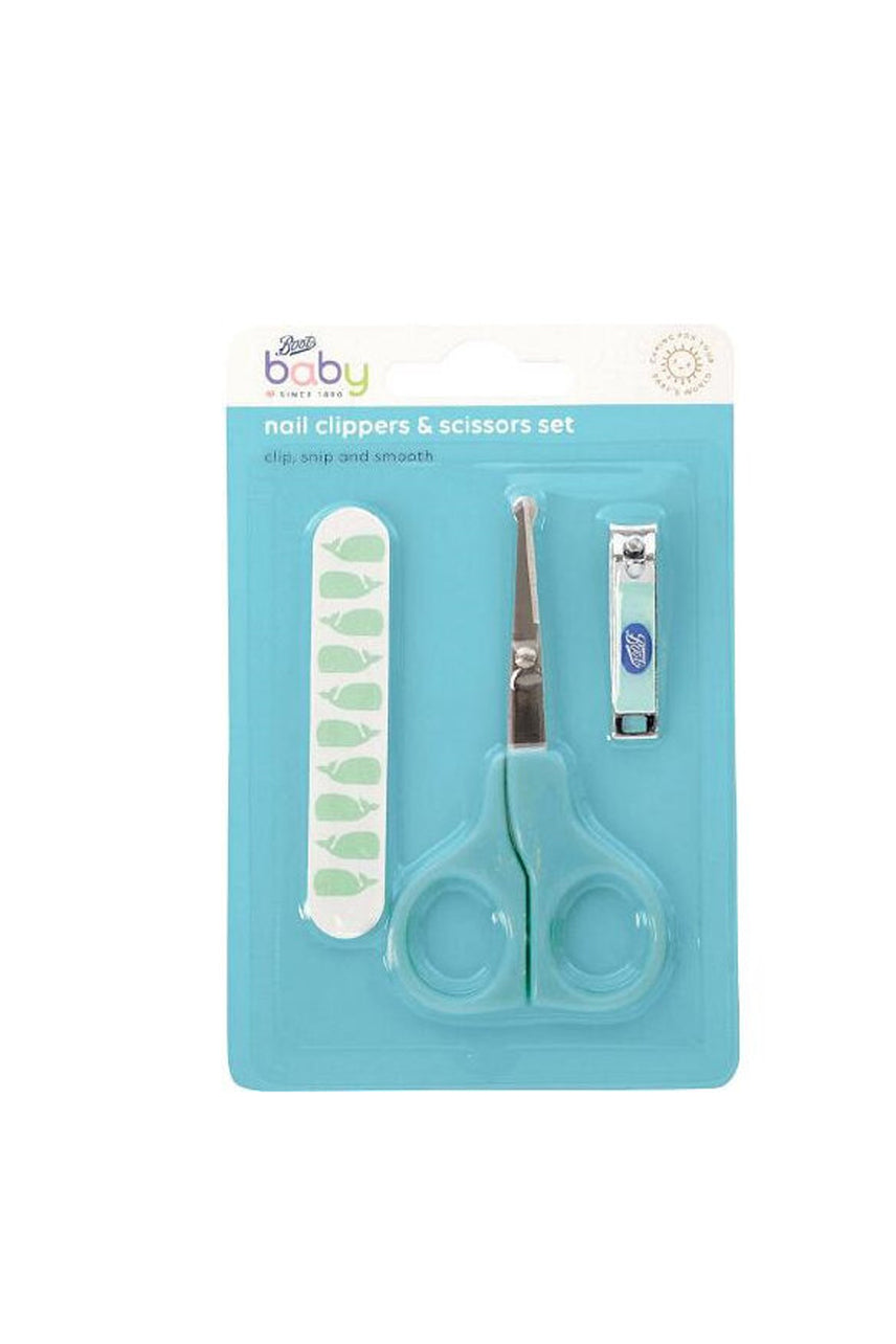 BOOTS Baby Nail Clipper & Scissors Set - Life Pharmacy St Lukes