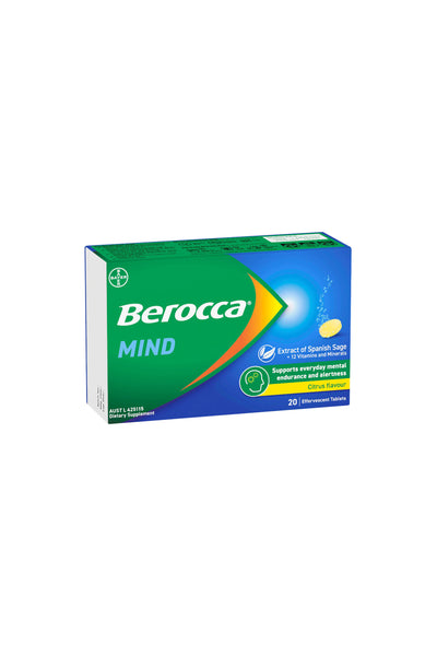 BEROCCA Mind Citrus 20s - Life Pharmacy St Lukes