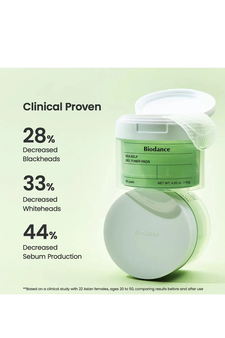 BIODANCE Sea Kelp Gel Toner Pads 60 - Life Pharmacy St Lukes