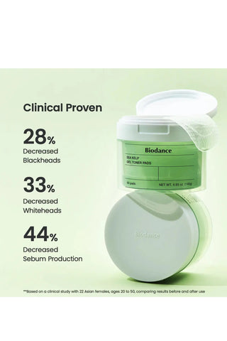 BIODANCE Sea Kelp Gel Toner Pads 60 - Life Pharmacy St Lukes