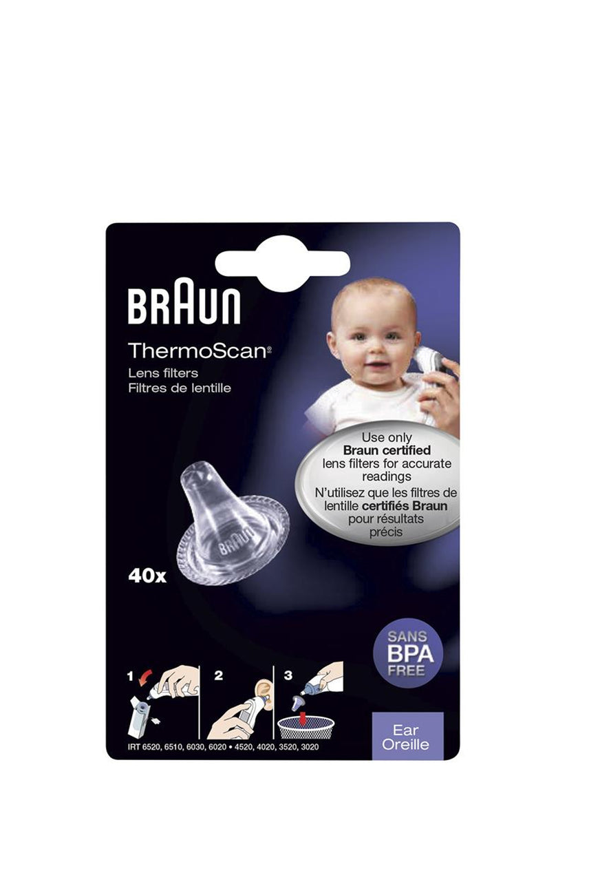 BRAUN Thermoscan Lens Filter 40pk - Life Pharmacy St Lukes