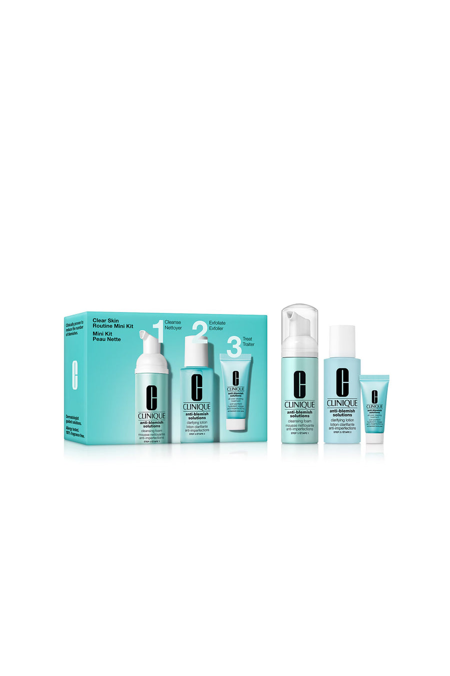 CLINIQUE Clear Skin Routine Mini Kit - Life Pharmacy St Lukes