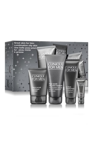 CLINIQUE Great Skin Him Oily Combination Set - Life Pharmacy St Lukes
