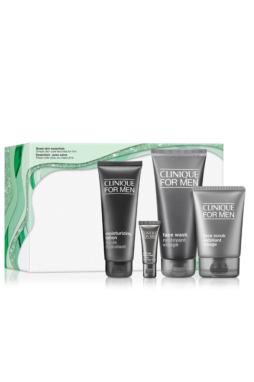 CLINIQUE For Men Skincare Essentials Gift Set For Normal Skin Types - Life Pharmacy St Lukes