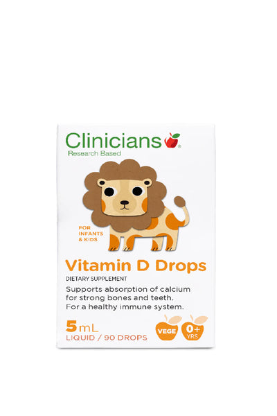 CLINICIANS Vitamin D Drops 5ml - Life Pharmacy St Lukes