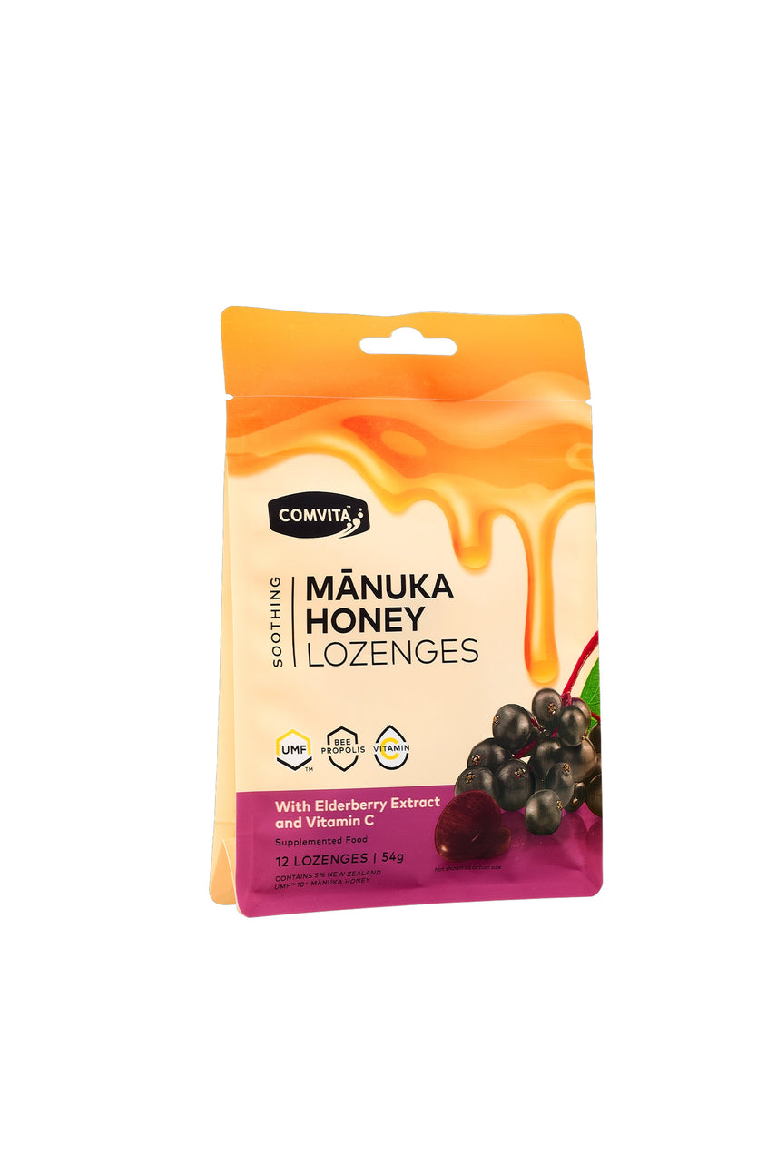 COMVITA Elderberry Lozenges with Vitamin C 12's - Life Pharmacy St Lukes