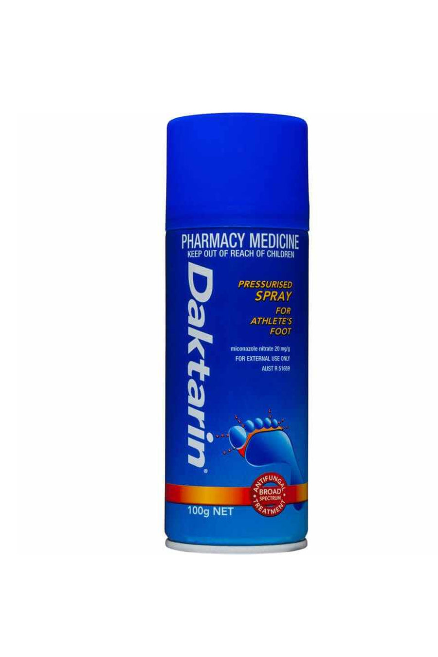DAKTARIN Powder Spray 100g - Life Pharmacy St Lukes