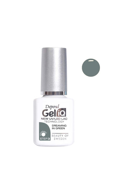 DEPEND GEL IQ Nail Polish  1068 Dreaming in Green