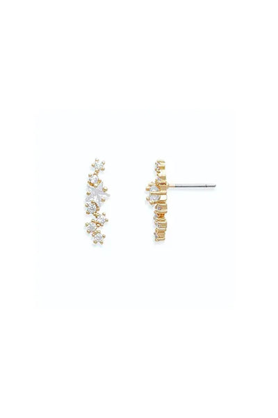 EarSense Gold Crystal Starburst Studs - Life Pharmacy St Lukes
