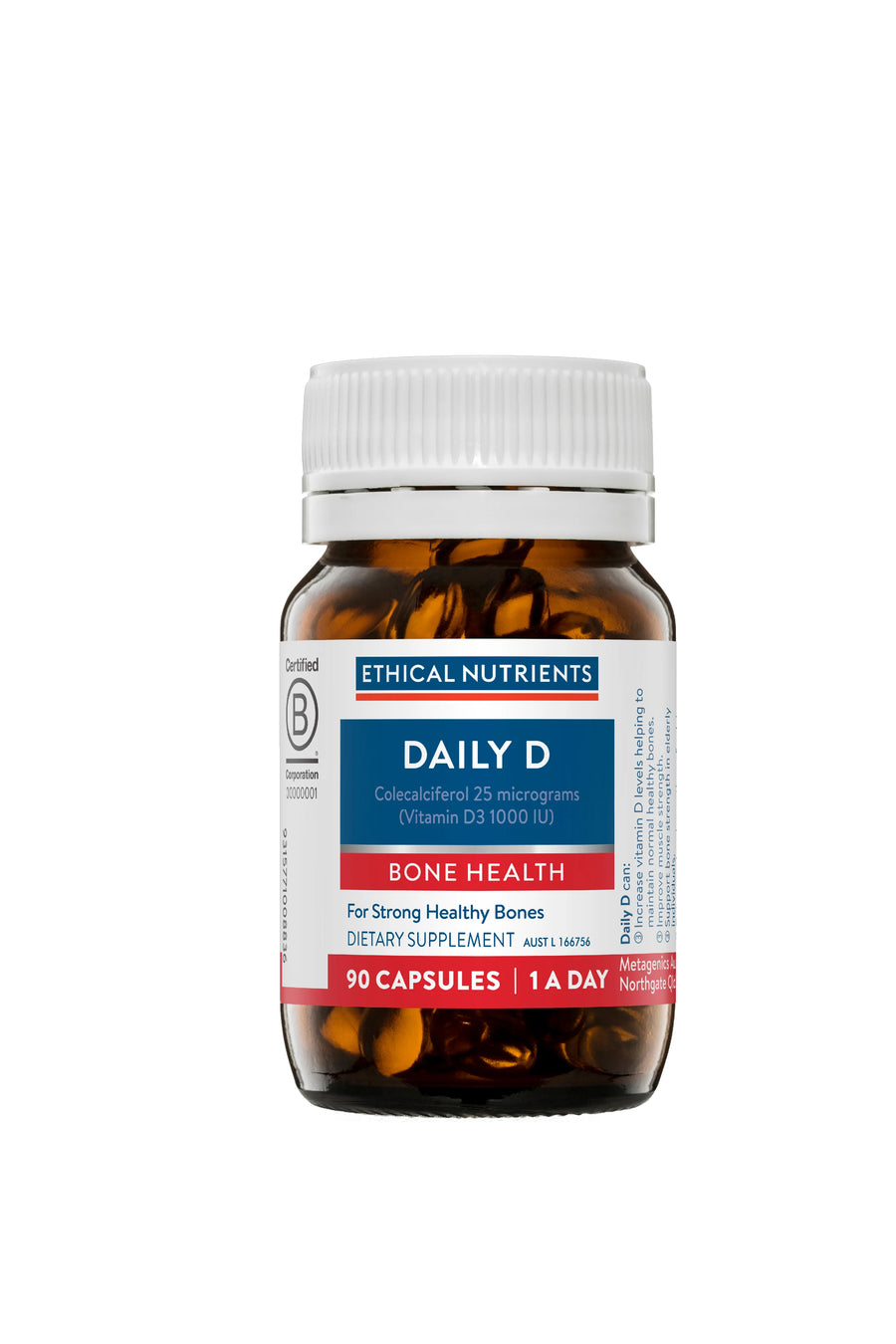 ETHICAL NUTRIENTS Daily D 90s - Life Pharmacy St Lukes