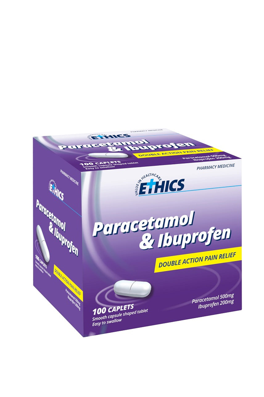 ETHICS Paracetamol & Ibuprofen 100s - Life Pharmacy St Lukes