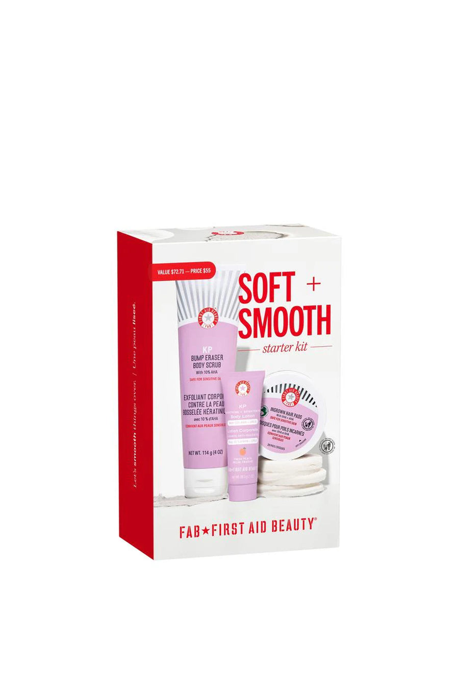 FIRST AID BEAUTY Soft + Smooth Starter Kit - Life Pharmacy St Lukes