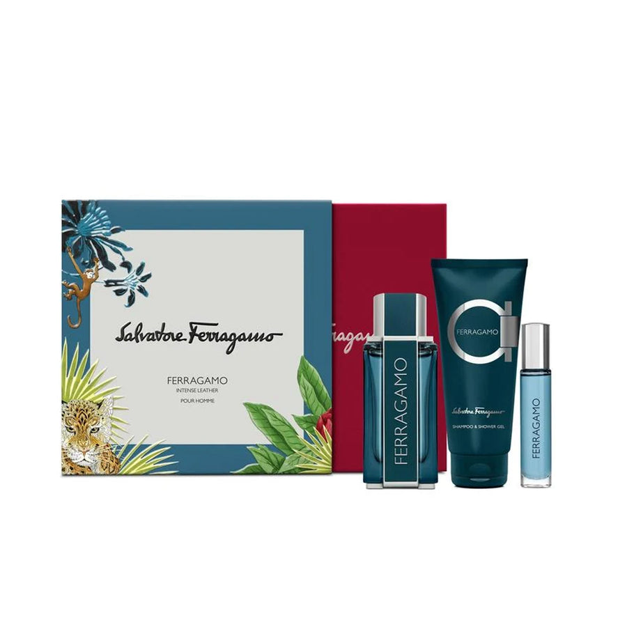 SALVATORE Ferragamo Intense Leather EDP 100ml Set