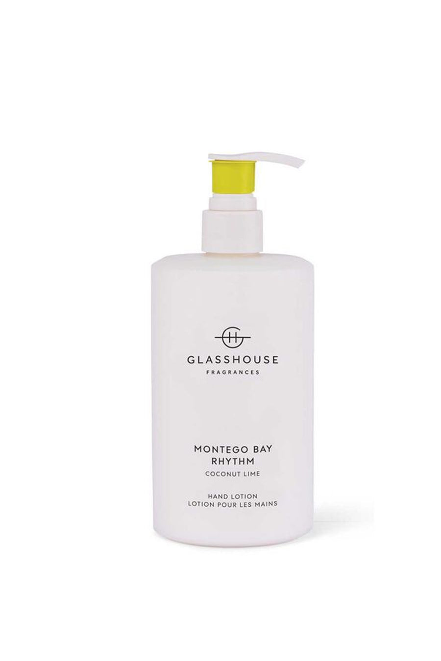 GLASSHOUSE FRAGRANCES Hand Lotion Montego Bay Rhythm 450ml - Life Pharmacy St Lukes