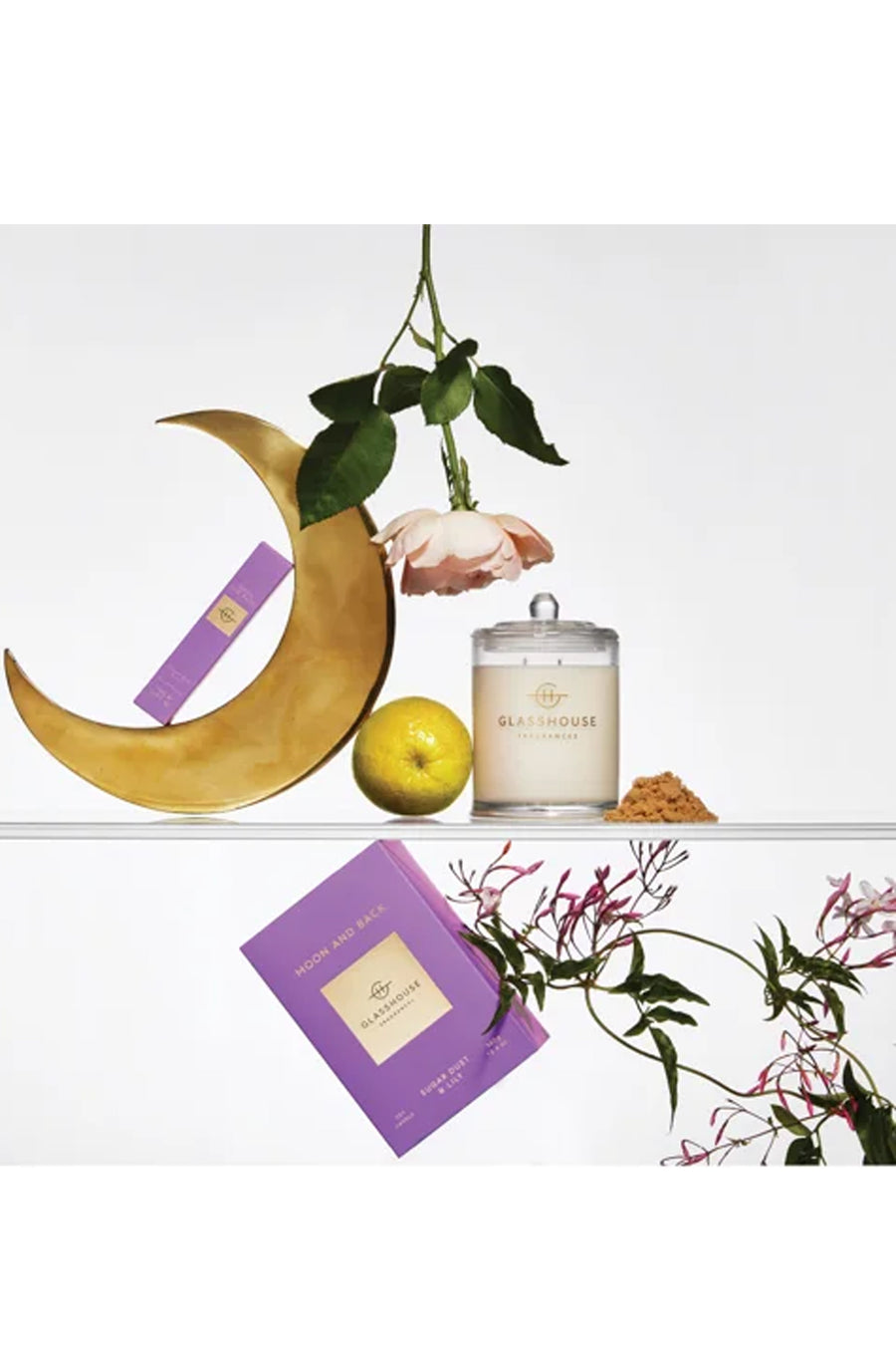 GLASSHOUSE FRAGRANCES Candle Moon and Back 380g - Life Pharmacy St Lukes