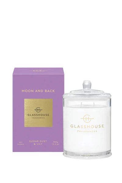 GLASSHOUSE FRAGRANCES Candle Moon and Back 380g - Life Pharmacy St Lukes